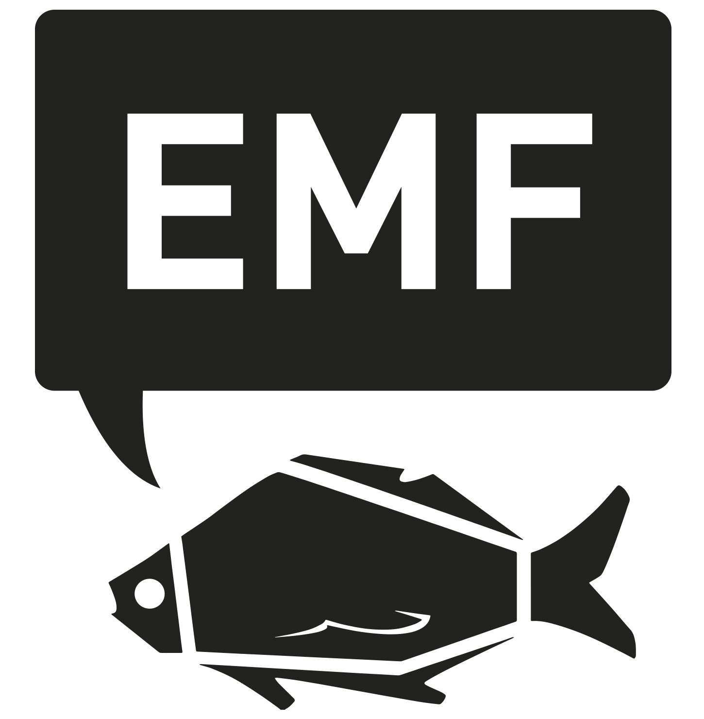 Logo des EMF Verlag, ein Kunde der Spielarchitekten für analoge Brettspiele und Krimi Dinner